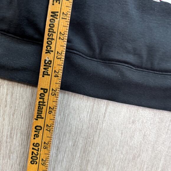 Diamond Supply x Basquiat Gem Spa Hoodie Size M Art Pullover VTG Y2K Black - Picture 7 of 7